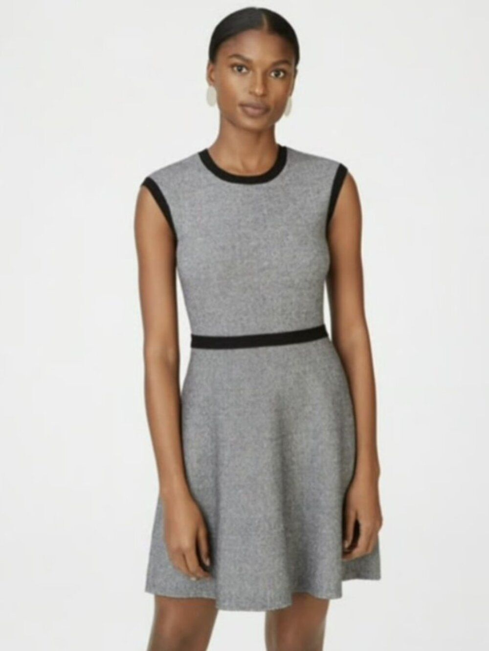 Club Monaco Jacquard Dress Size S